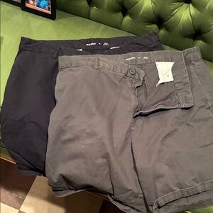 Old Navy Casual Black and Gray Shorts